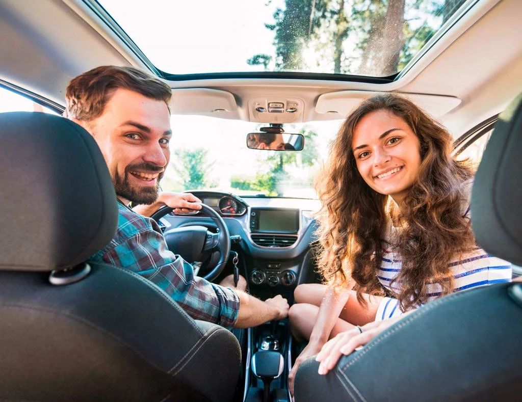 Viaje en auto