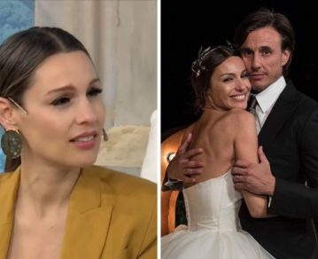 Pampita reveló que regaló un anillo de oro en su casamiento: "Fue en las cintitas de la torta"
