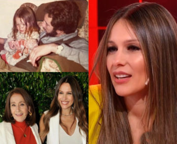 Pampita recordó su infancia y describió a sus padres: "De él heredé lo trabajadora y de ella a ser feliz con poco"