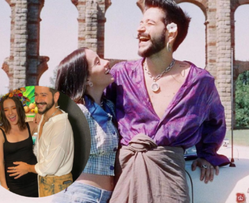 Las primeras fotos de Evaluna embarazada luego del anuncio y el beso con Camilo