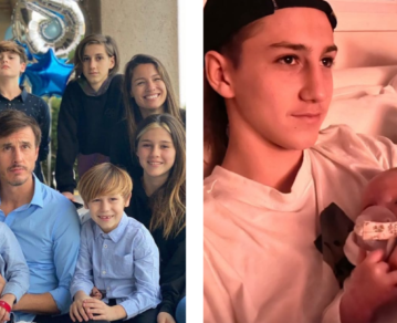 Quién es Santino, el hijo de Roberto García Moritan y Milagros Brito