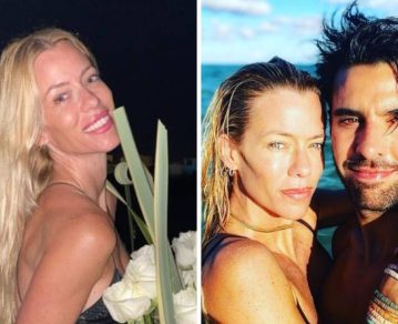 Manu Urcera saludó a Nicole Neumann por su cumpleaños con una romántica postal desde la playa