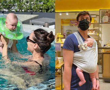 Pampita y Roberto García Moritán: las sorprendentes fotos de cuando eran niños, idénticos a su hija Ana