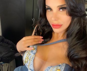 Charlotte Caniggia fue criticada por mostrar que lleva productos elaborados a MasterChef Celebrity 3