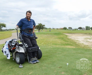 Mariano Tubio el golfista adaptado que representa a Argentina en el mundo