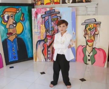 Andres Valencia el niño prodigio del arte
