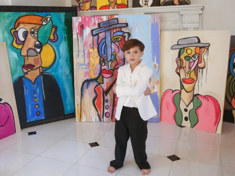 Andres Valencia el niño prodigio del arte