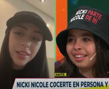 Nicki Nicole sorprendió a la mini fan que se hizo viral en las redes: "Quiero verte en persona y abrazarte"