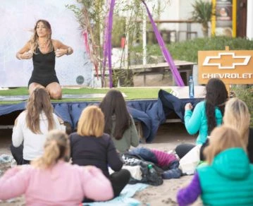 Chevrolet, Naty Franzoni, yoga, meditación