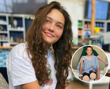 ¡Dramático! Claire Bridges, la modelo de 21 años, tuvo una complicación por coronavirus y le amputaron las dos piernas