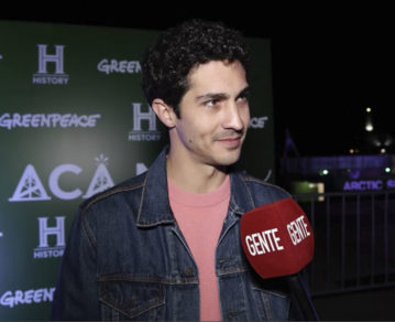 El Chino Darín se sumó a Greenpeace para proteger el Mar Argentino