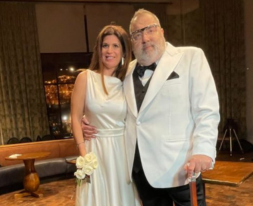 El divertido desafío de Elba Marcovecchio y Jorge Lanata en su boda