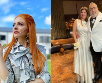 El casamiento de Jorge Lanata y Elba Marcovecchio : Verónica de la Canal da su opinión sobre el vestido de la novia