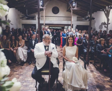 El casamiento de Jorge Lanata.