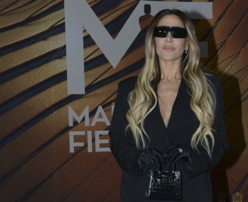 Jimena barón en los Martin Fierro 2022: la cantante reveló en qué artistas se inspiró para armar su sobrio look