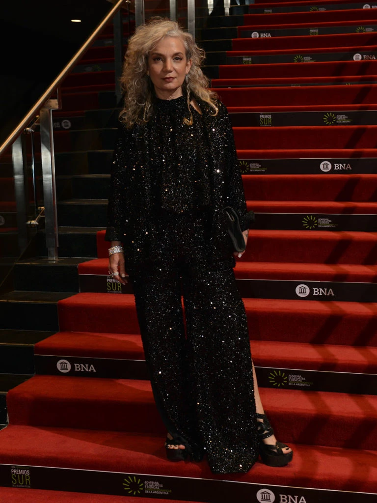 Sabrina Farji, vicepresidenta de la Academia de Cine Argentino, en los Premios Sur 2022