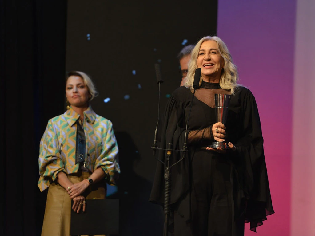 Mercedes Morán en los Premios Sur 2022