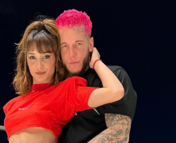 ¡Muy enamorados! Los tiernos mensajes entre Melody Luz y Alex Caniggia