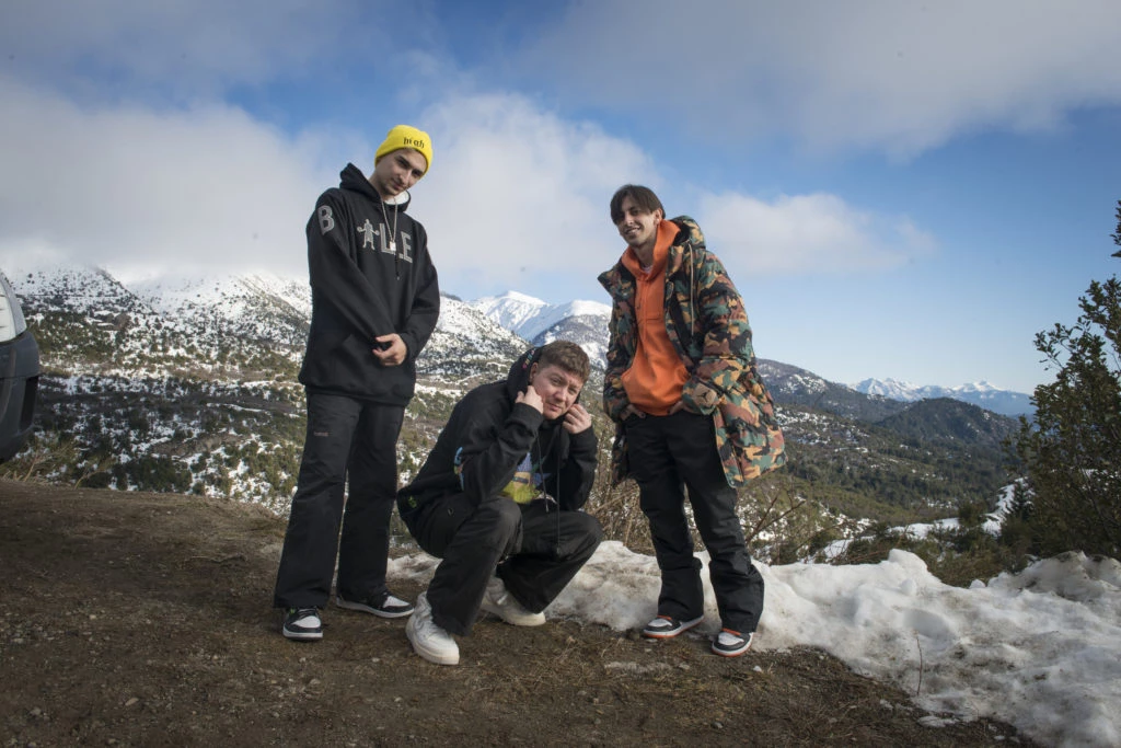 Estani, Emanero y Robleis. Foto: Fabián Uset. 