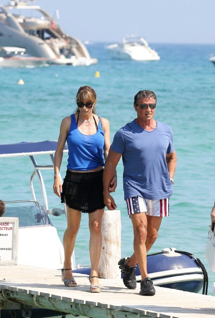 Sylvester Stallone y Jennifer Flavin