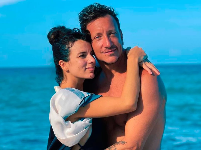 Gimena Accardi y Nicolás Vázquez.