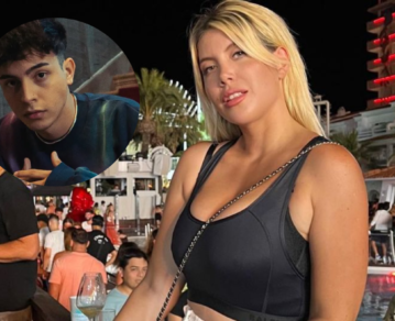 Wanda Nara contó por qué escuchó a Rusherking mientras viajaba a Argentina