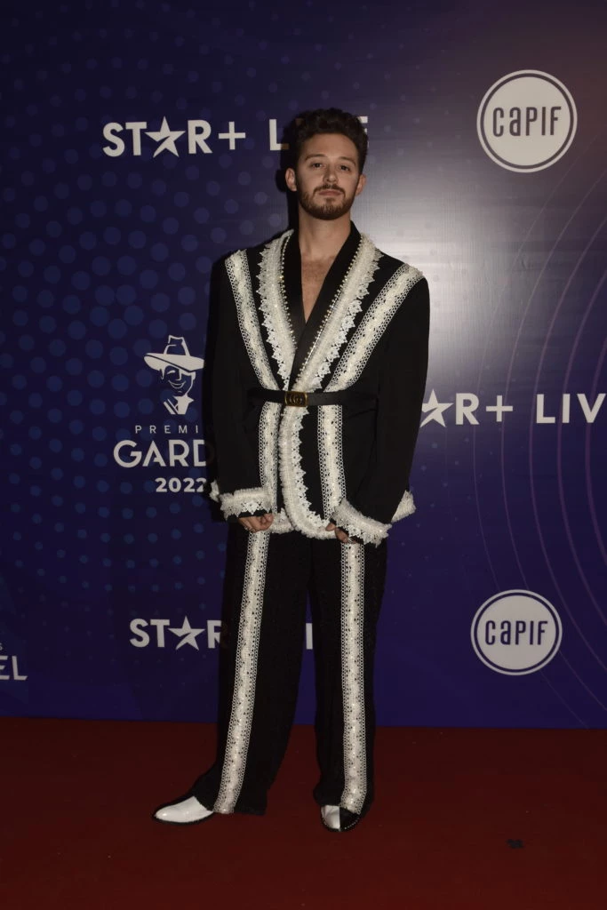 Ruggero en los Premios Gardel 2022