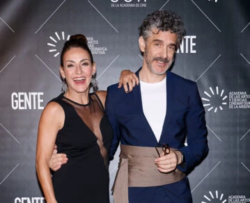 Eleonora Wexler y Leonardo Sbaraglia en los Premios Sur 2022
