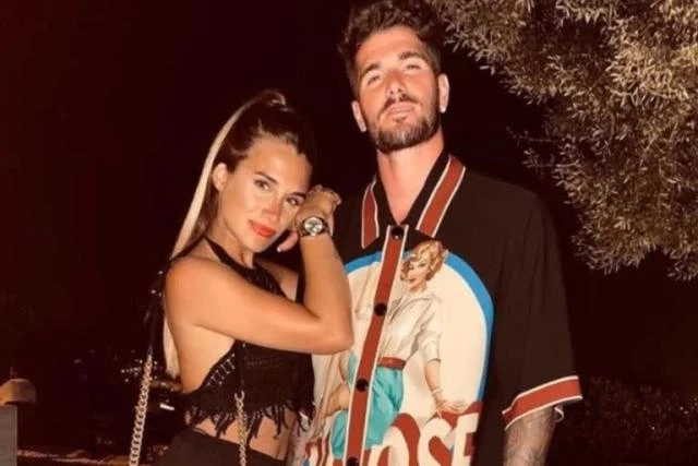 Camila Homs y Rodrigo de Paul.