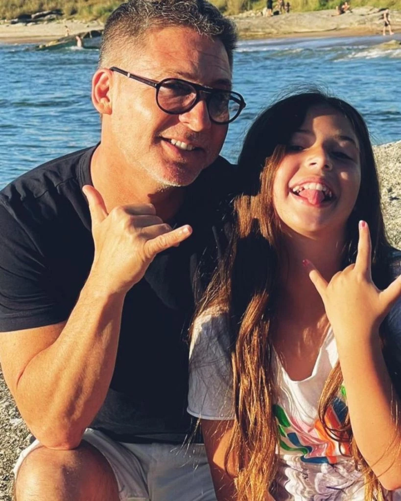 Adrián Suar con Margarita.