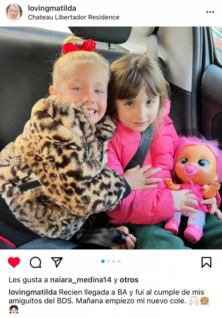 Matilda Salazar volvió de sus vacaciones en Ibiza.