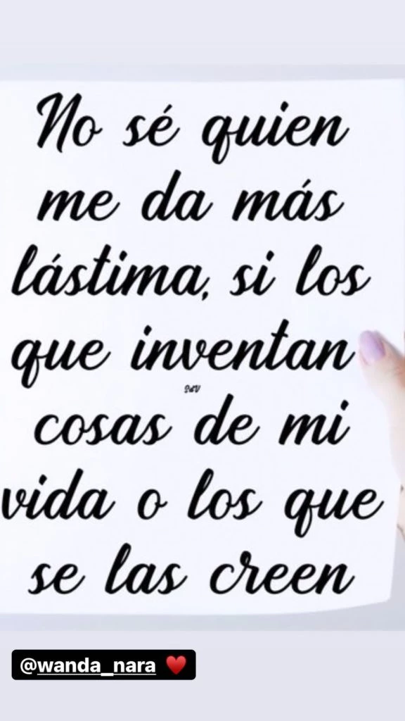 Mauro Icardi desmintió su divorcio con Wanda Nara.