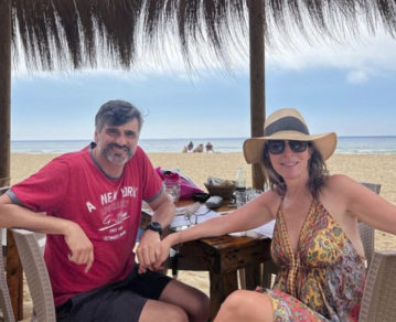 La anécdota más divertida de las vacaciones de Sandra Borghi en España: fue "atacada" por los monos