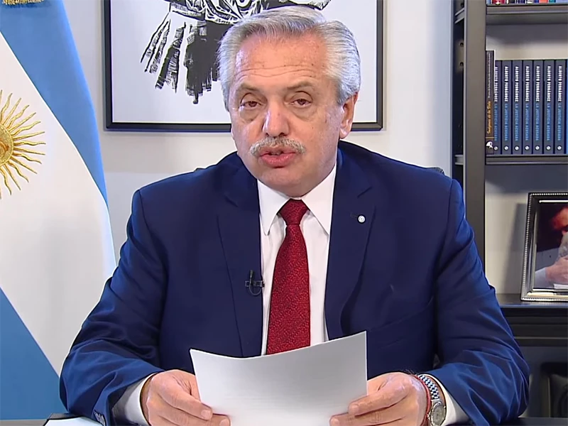 cadena nacional alberto fernandez por ataque a Cristina Fernandez de Kirchner