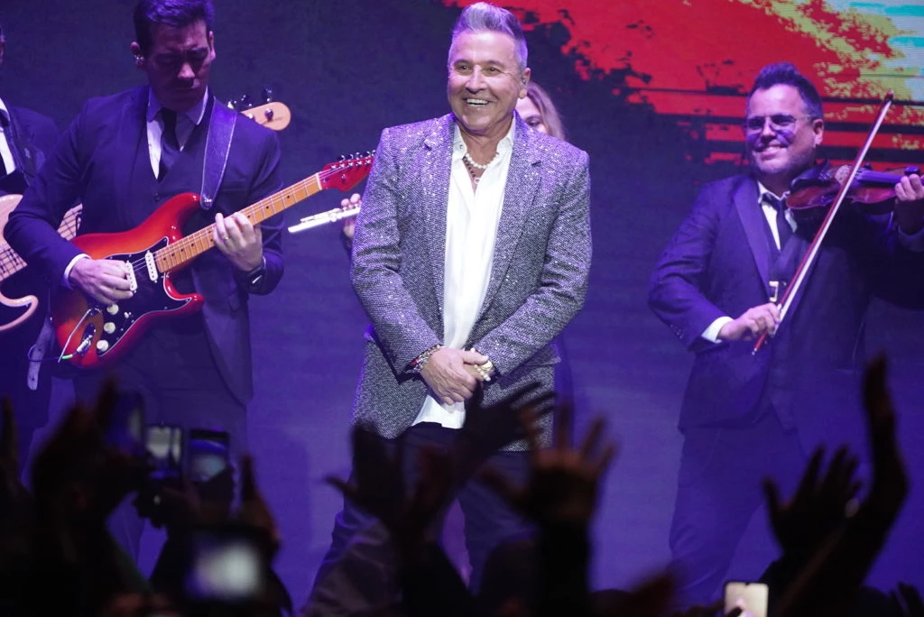 Ricardo Montaner brilló en el Luna Park.