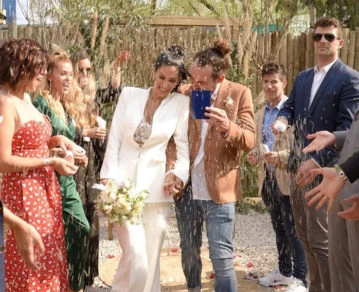 Silvina Escudero casamiento