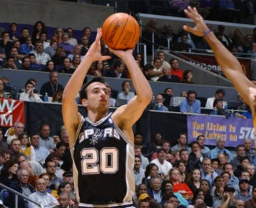 Manu Ginóbili en los San Antonio Spurs