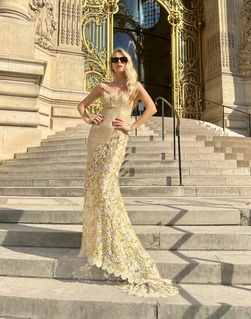 Claudio Cosano presentó su colección en París. 