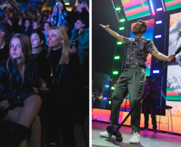 La 'noche de chicas' de Valeria Mazza: disfrutó del show de Luciano Pereyra junto a su hija y amigas