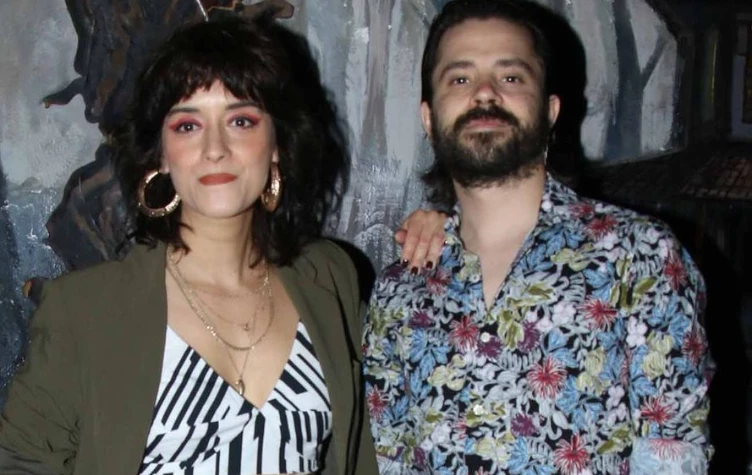 Felipe Colombo y su esposa