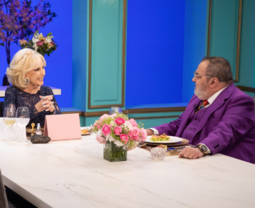 Mirtha Legrand sorprendió a Jorge Lanata con una curiosa pregunta: “¿Por qué no me invitaste a tu casamiento?”