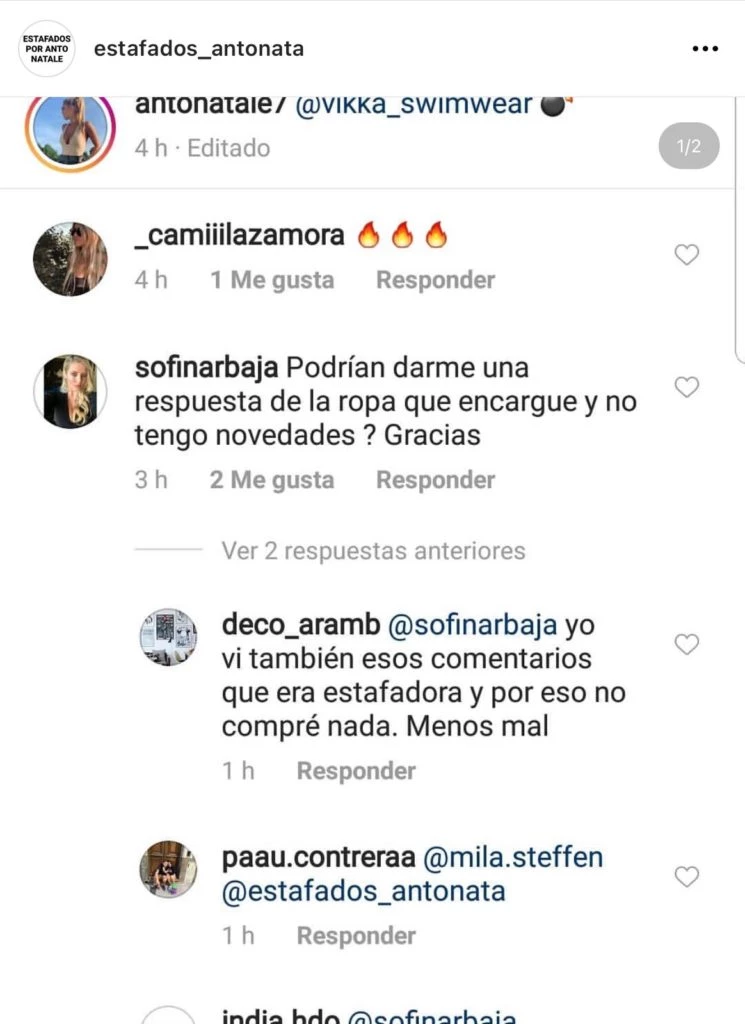 Una de las denuncias contra la novia de Nicolás Cabre.