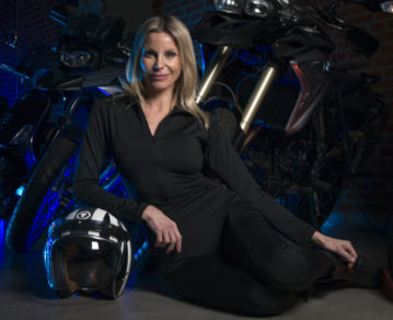 Jimena Cyrulnik y su travesía por el país en motocicleta