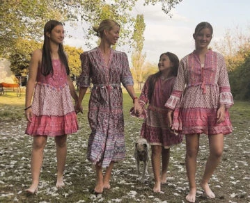 Nicole Neumann e hijas