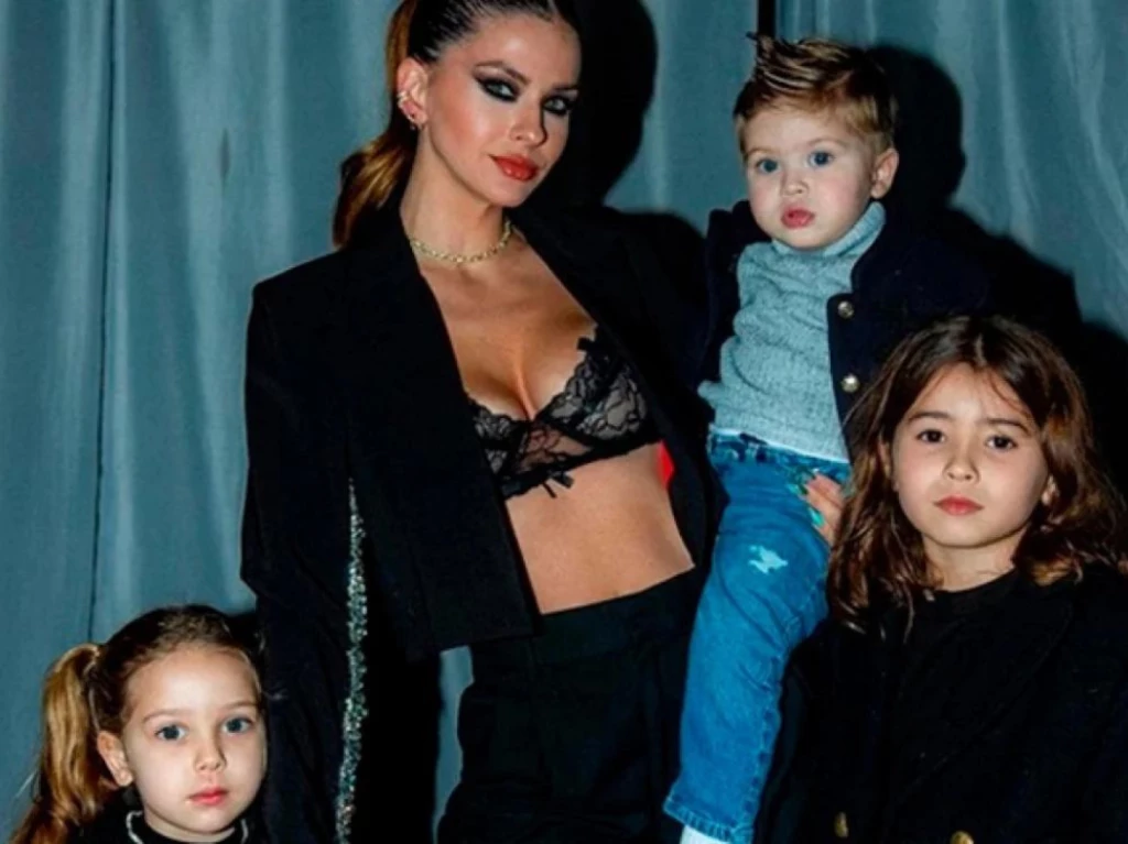 La China Suárez tiene tres hijos: Amancio, Magnolia y Rufina