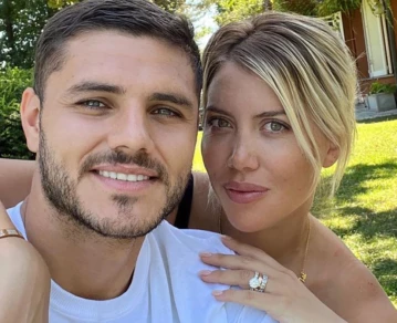 Wanda Nara y Mauro Icardi