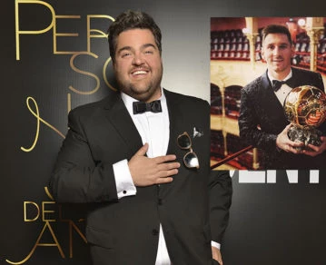 Dario Barassi y Lionel Messi