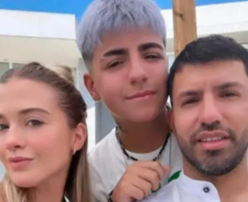 Sofía Calzetti, novia del Kun Agüero, habló de su vínculo con Benjamín el hijo de Gianinna Maradona