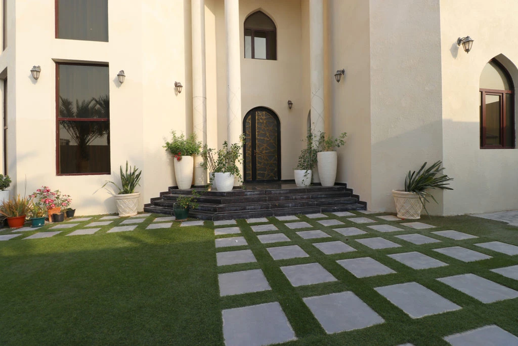 Las casas de las familias de los jugadores.