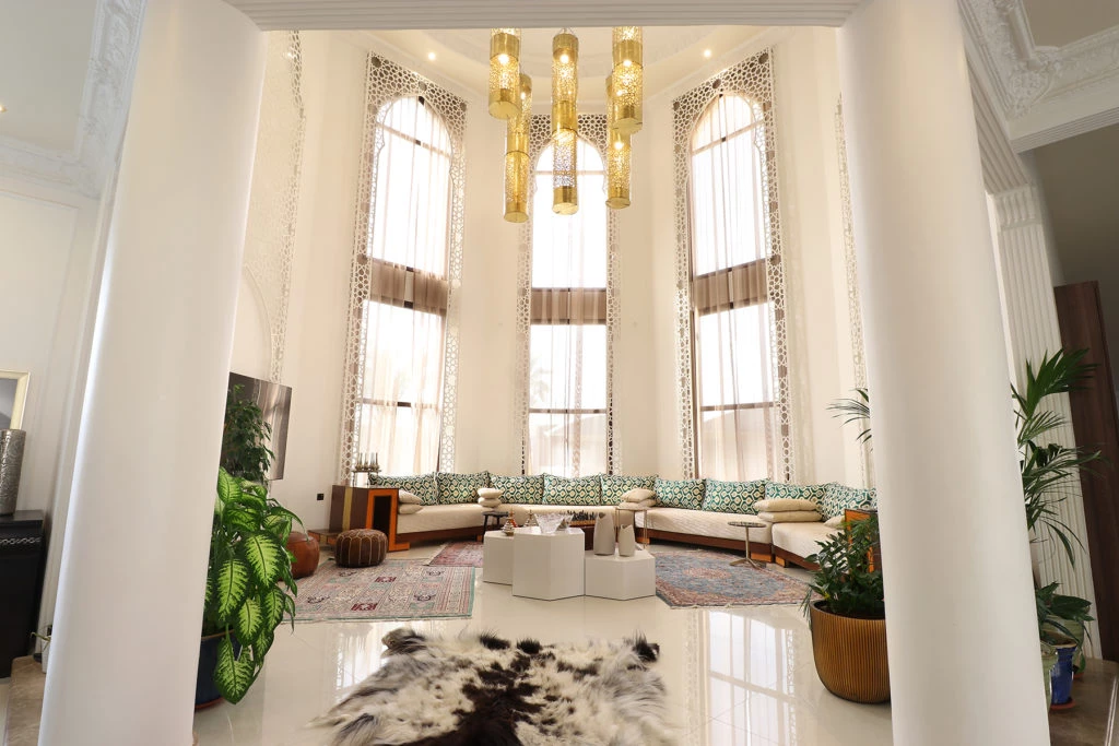 Las casas de las familias de los jugadores.